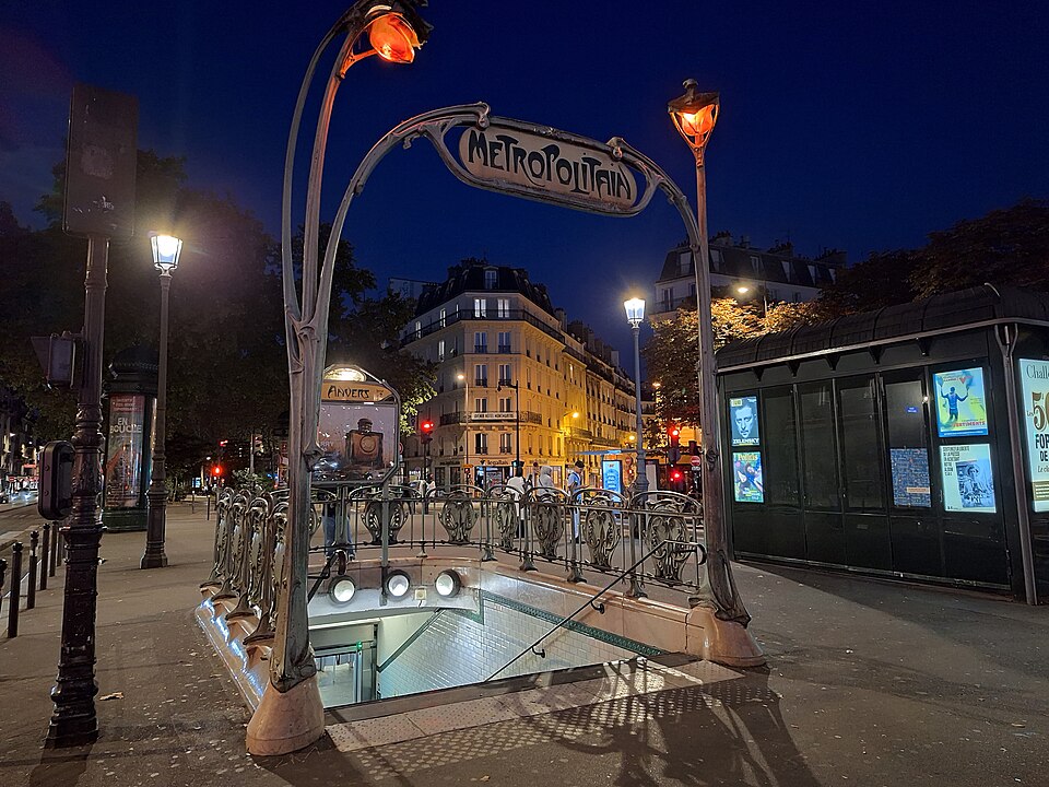 Métropolitain, station Anvers