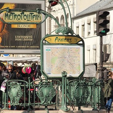 Métropolitain, station Anvers