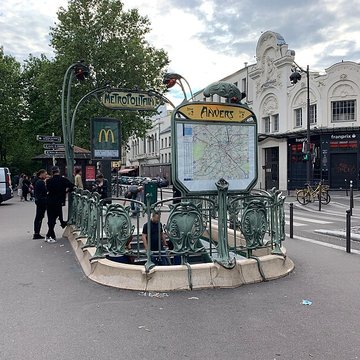 Métropolitain, station Anvers
