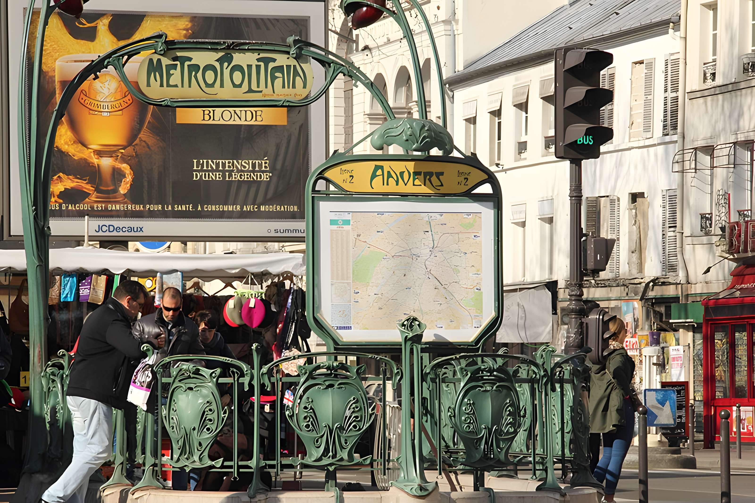 Métropolitain, station Anvers