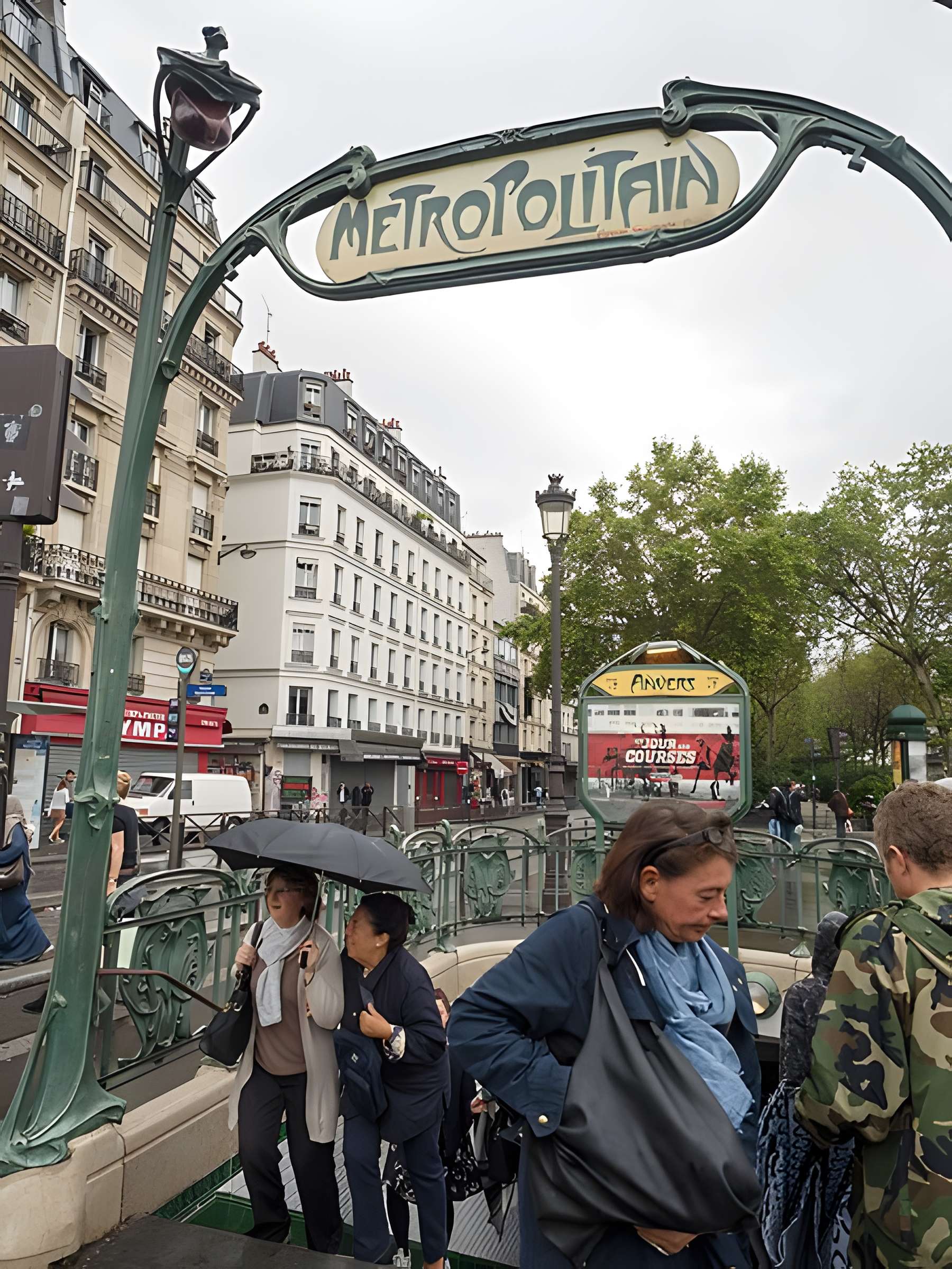 Métropolitain, station Anvers