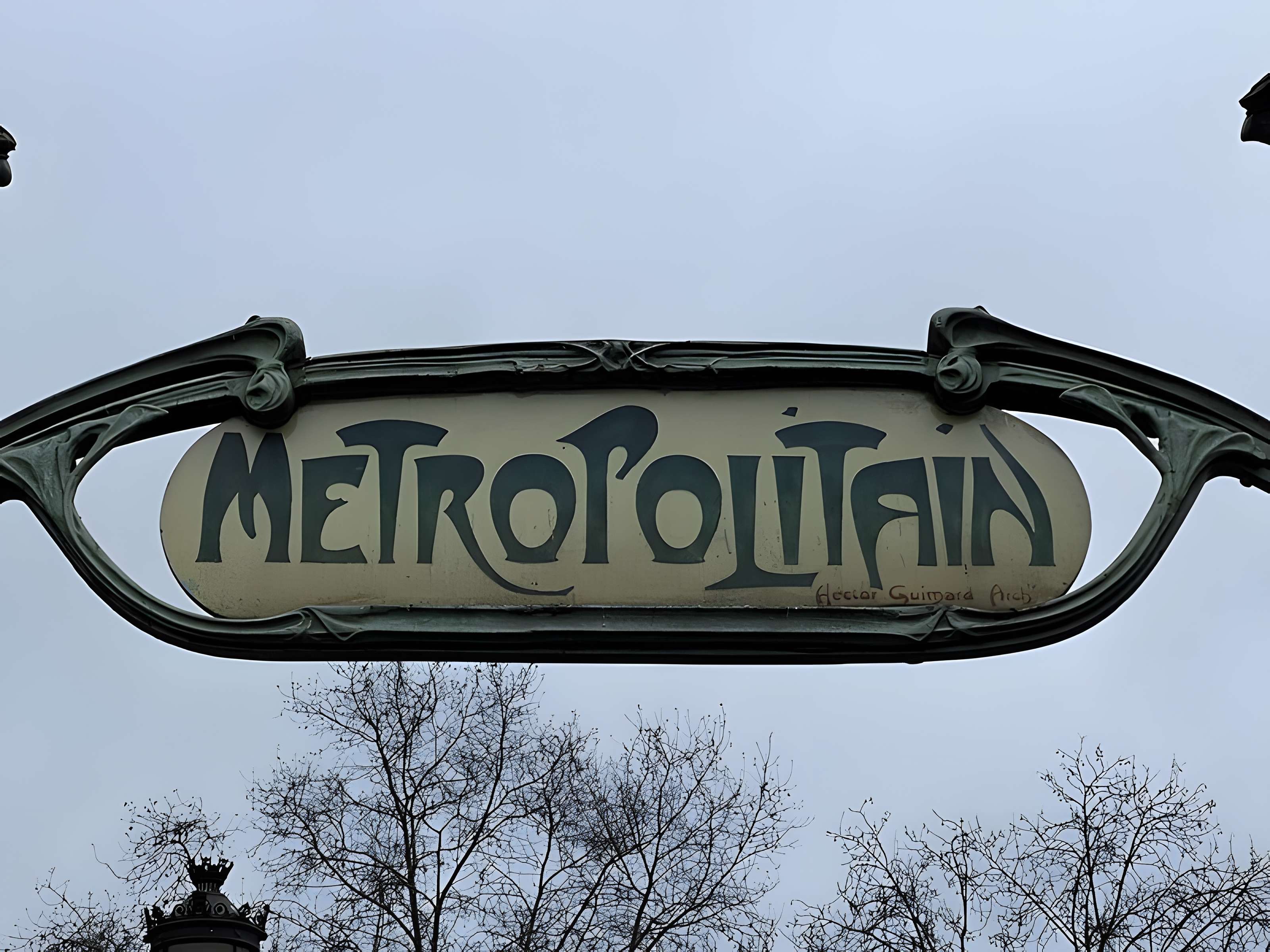 Métropolitain, station Anvers