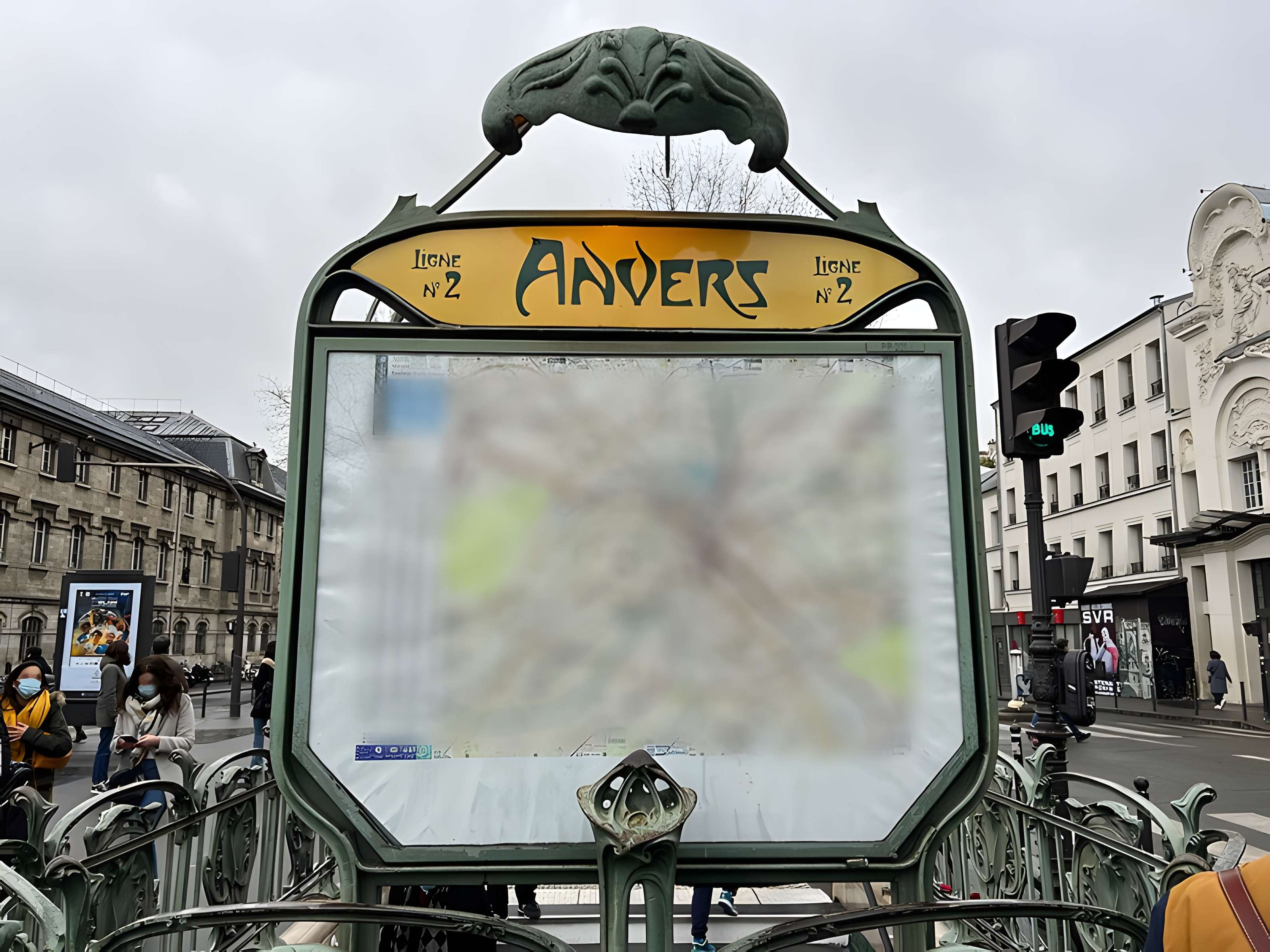 Métropolitain, station Anvers