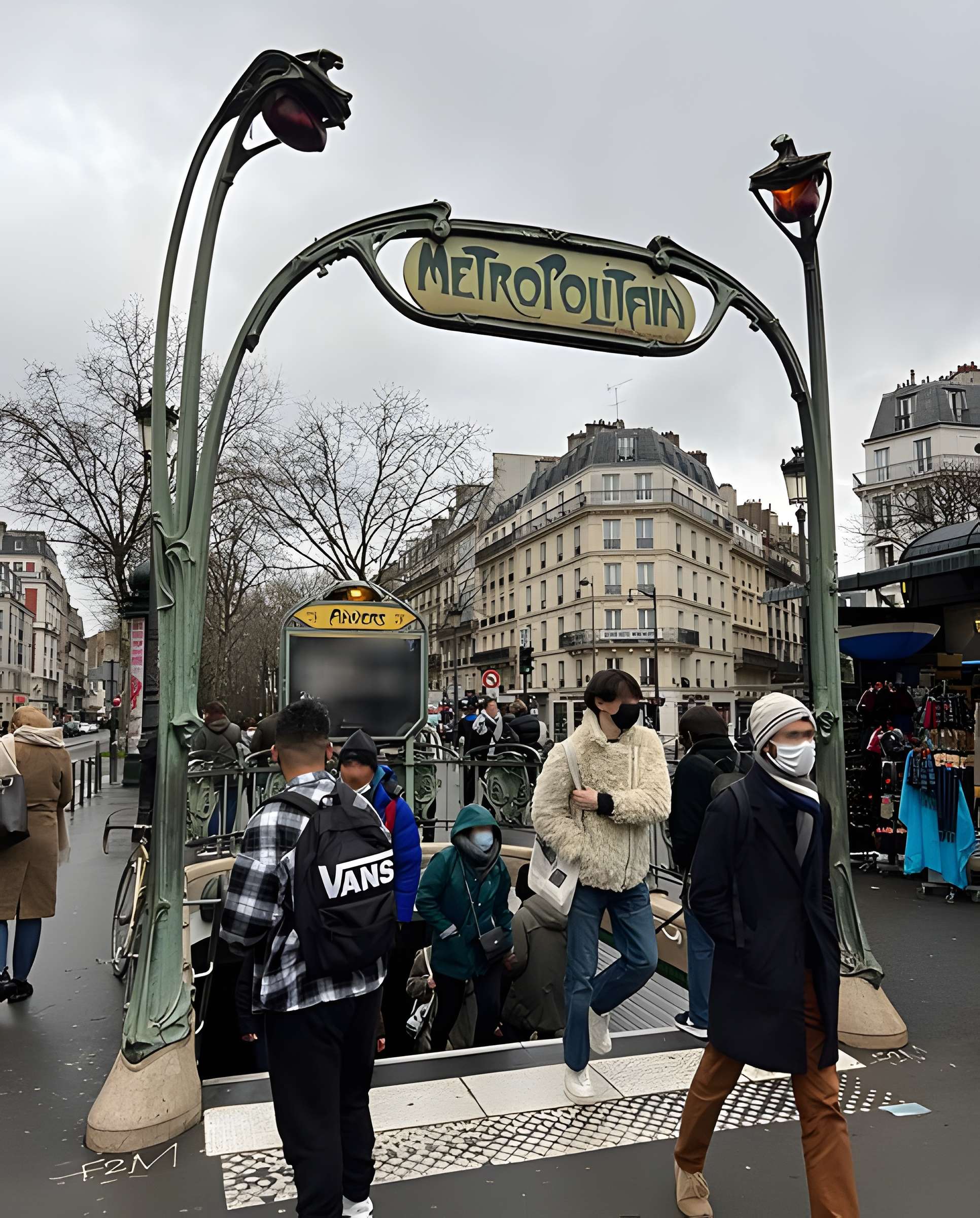 Métropolitain, station Anvers
