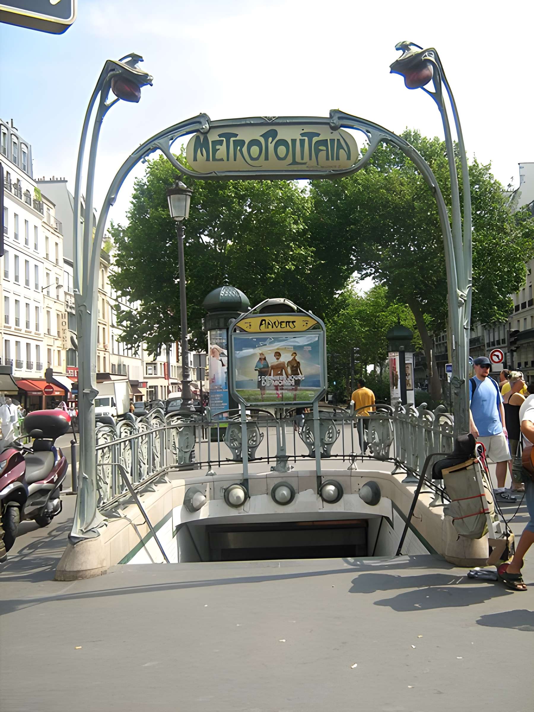 Métropolitain, station Anvers
