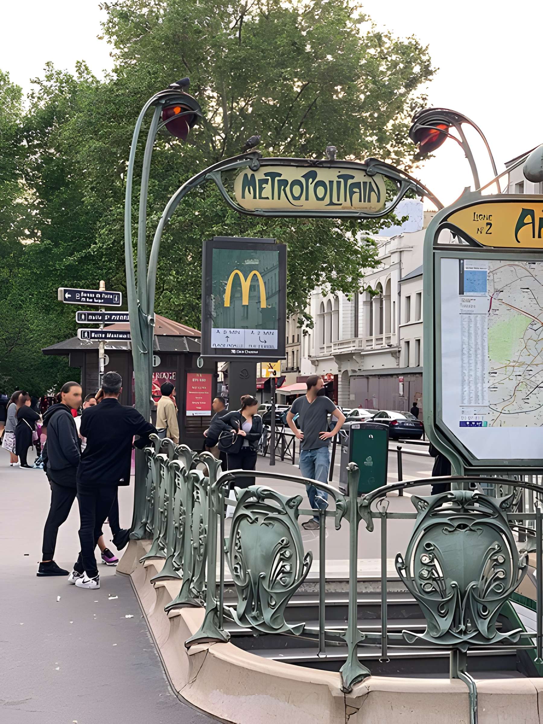 Métropolitain, station Anvers
