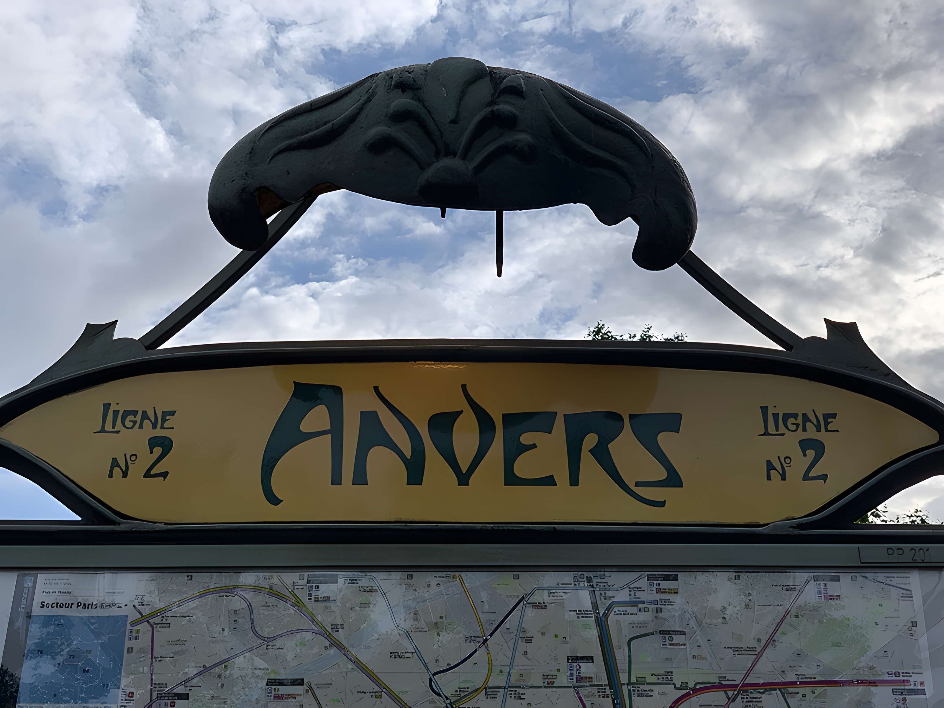 Métropolitain, station Anvers