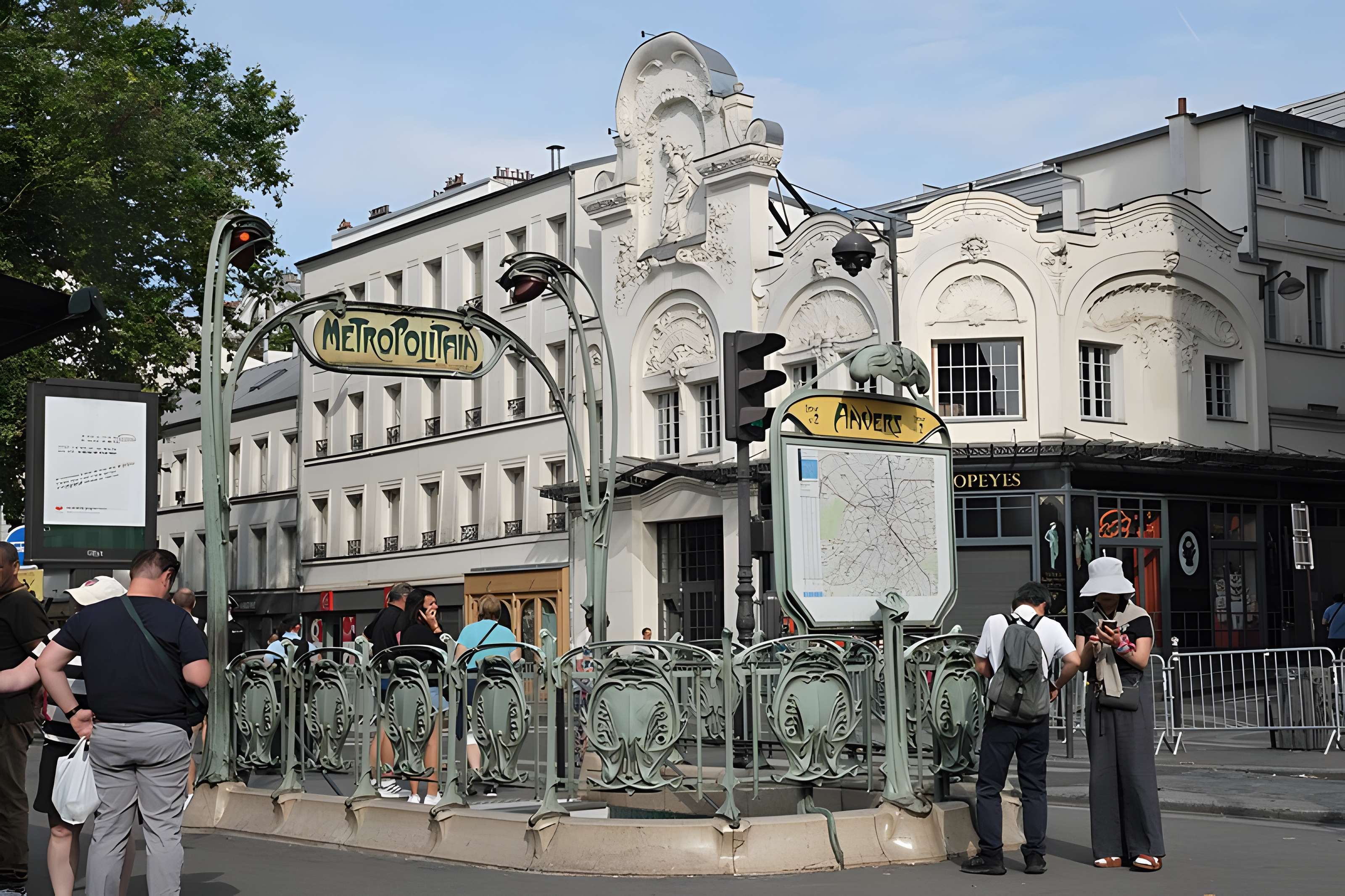 Métropolitain, station Anvers