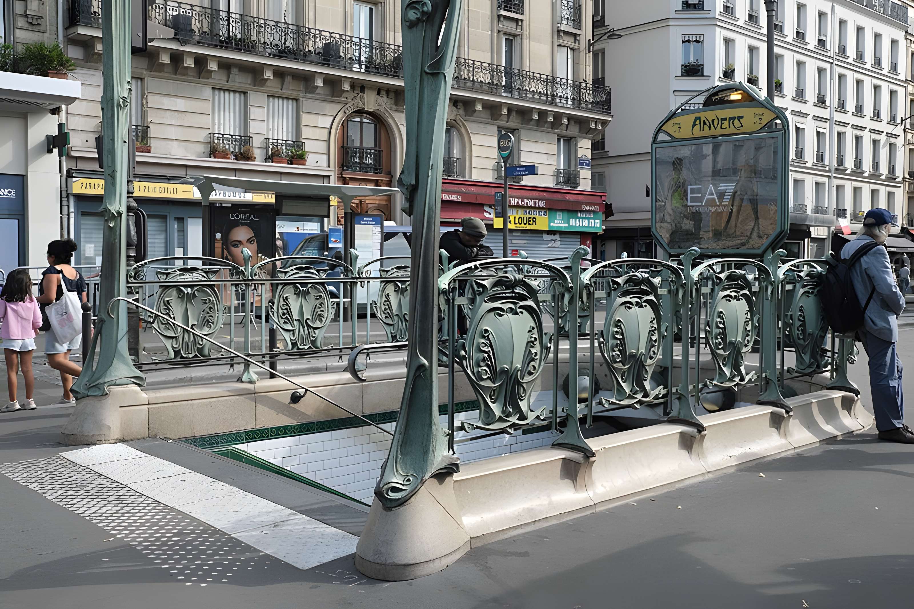 Métropolitain, station Anvers