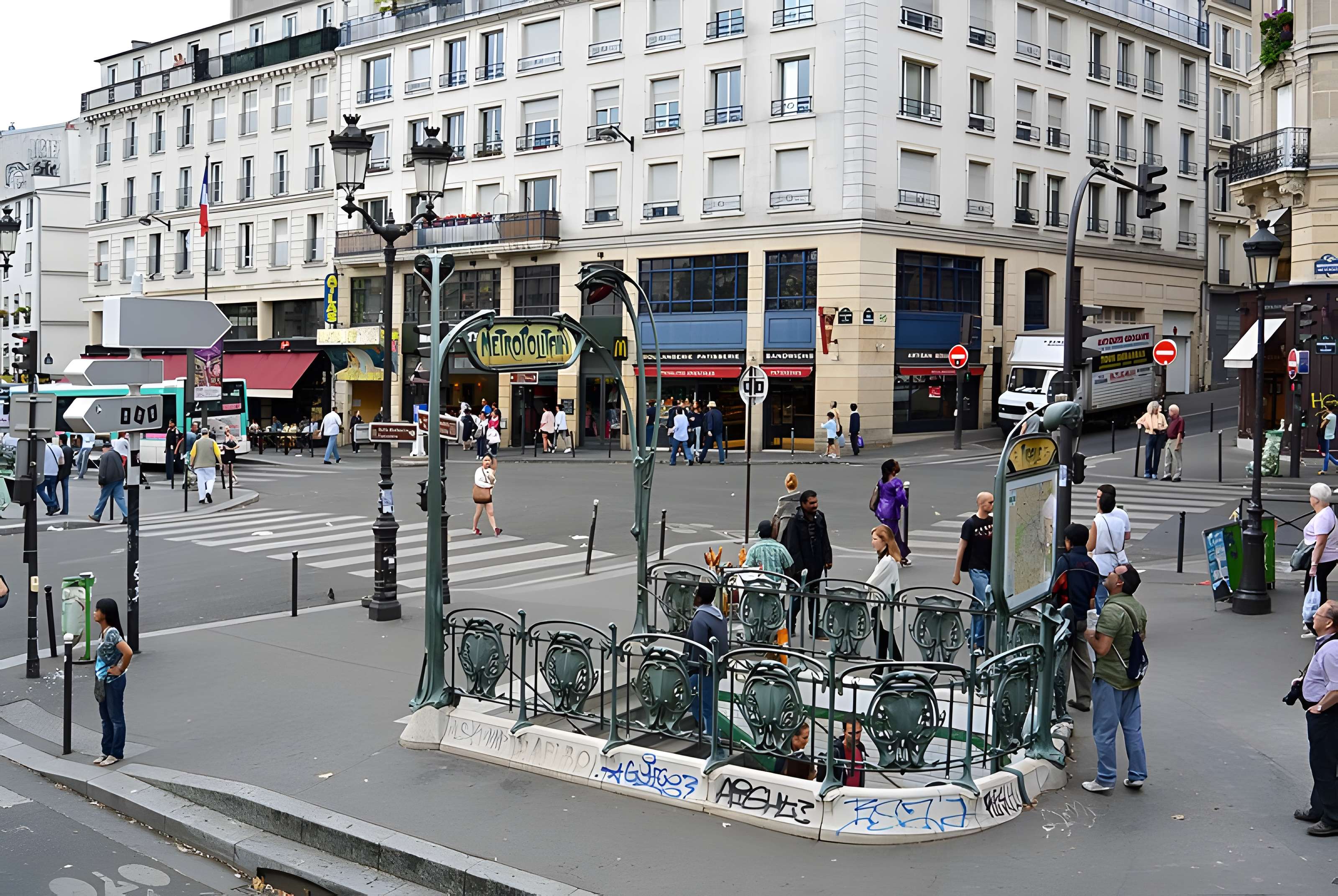 Métropolitain, station Anvers