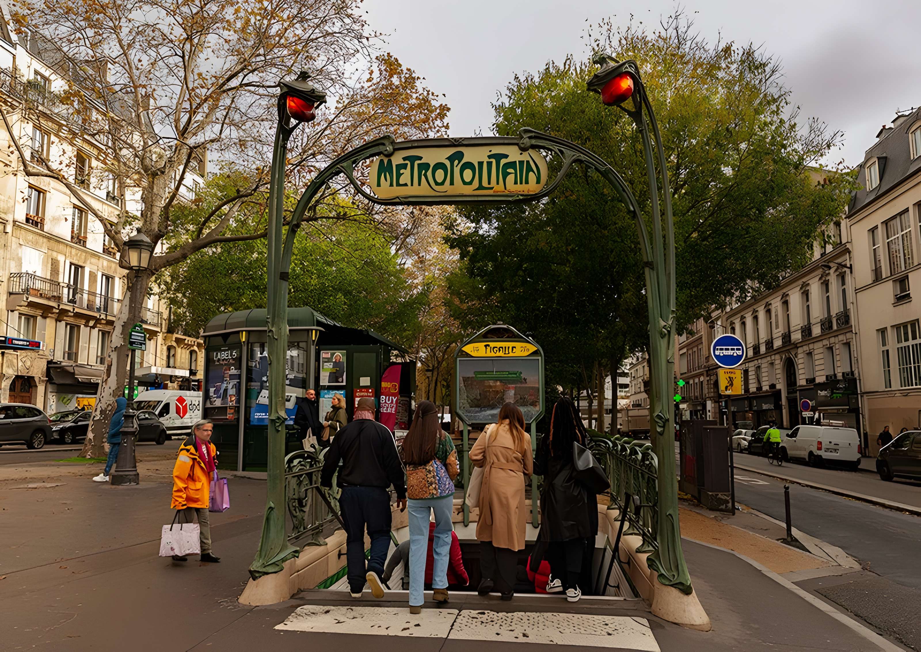 Métropolitain, station Anvers