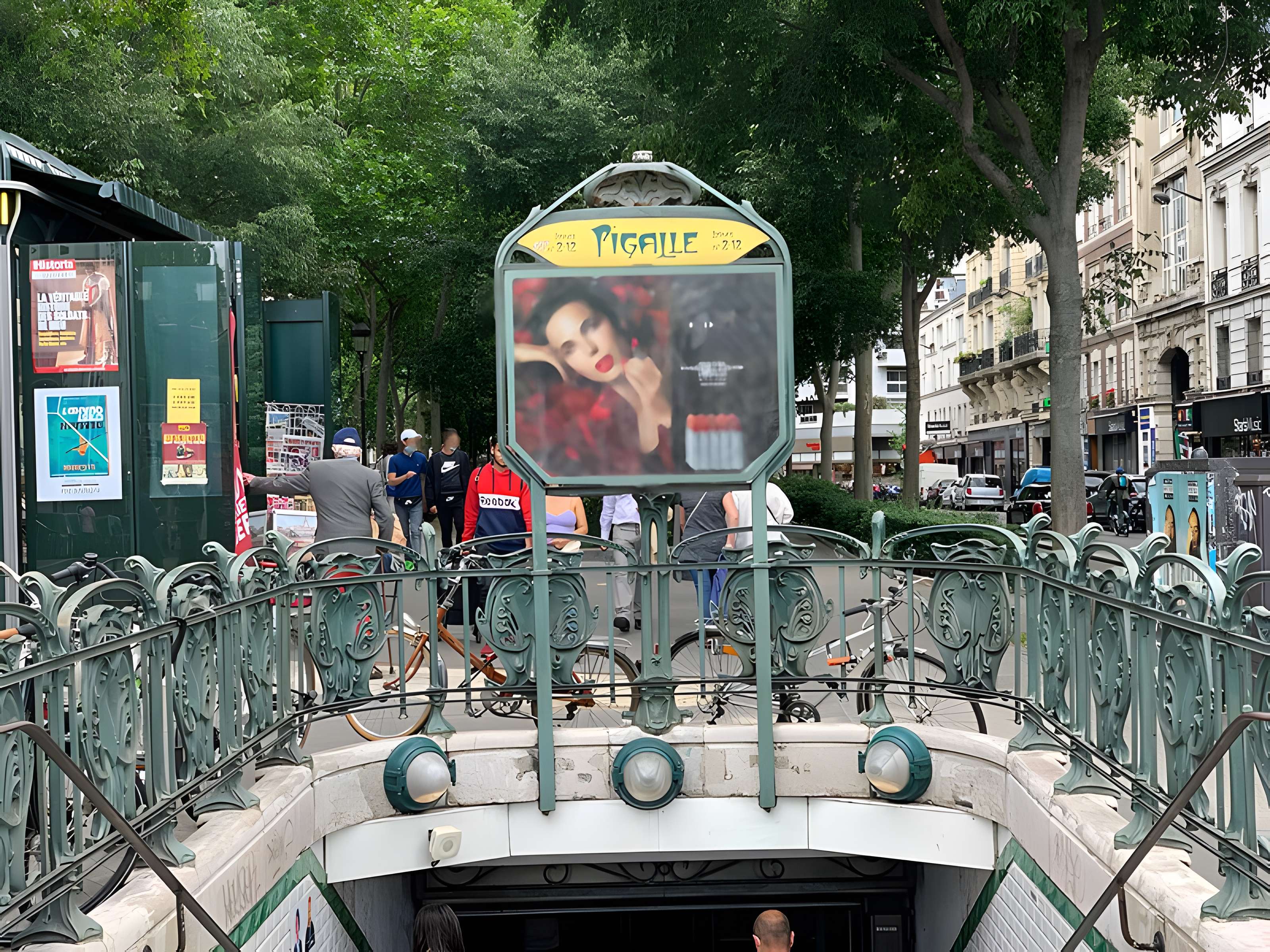 Métropolitain, station Anvers