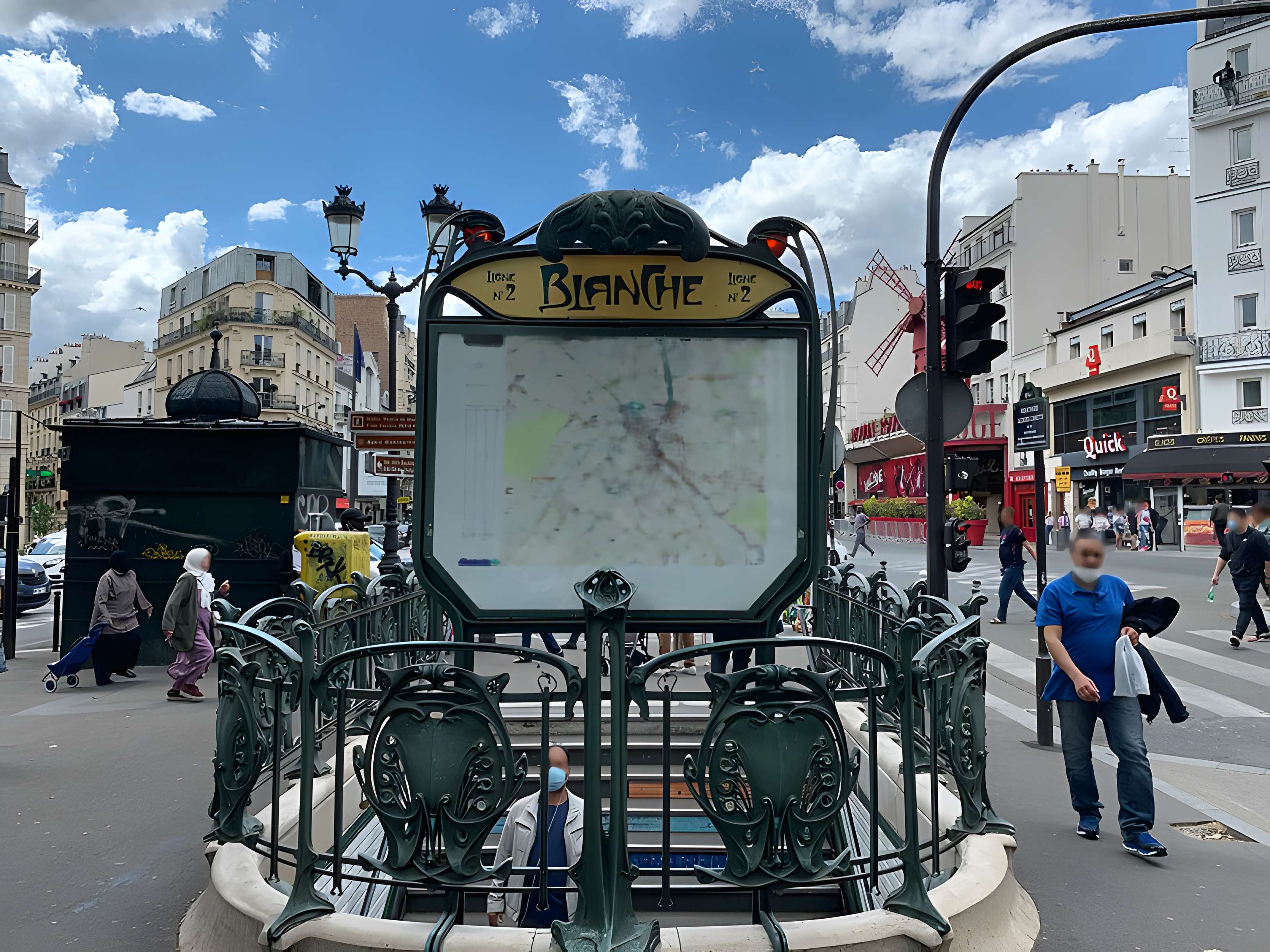 Métropolitain, station Anvers