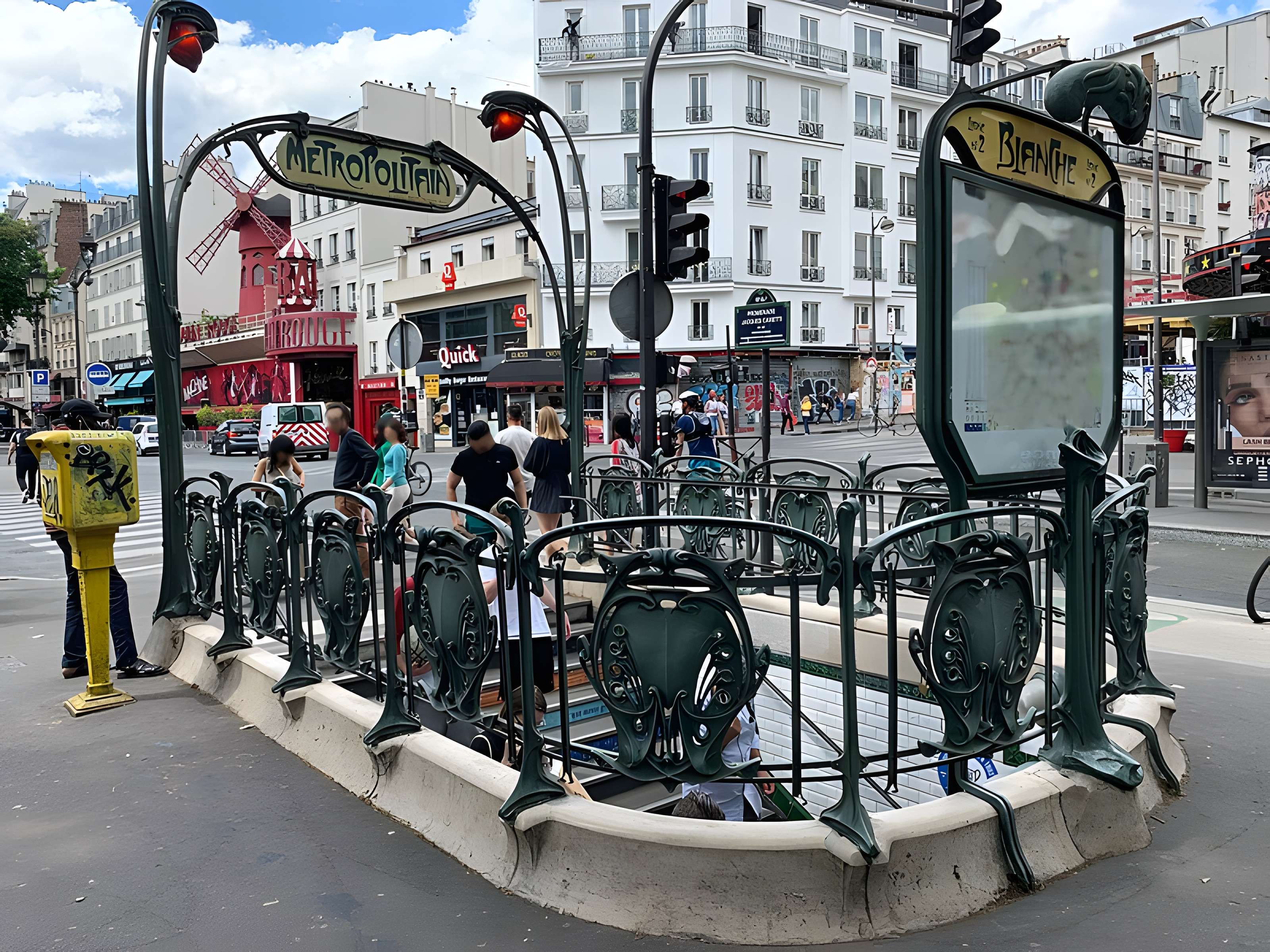 Métropolitain, station Anvers