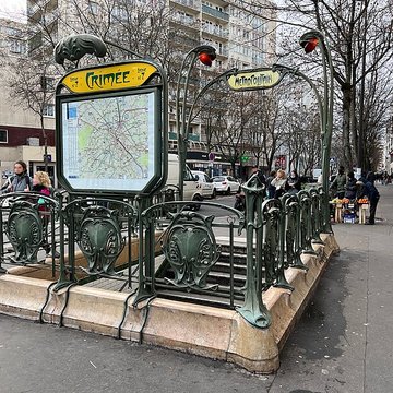 Métropolitain, station Botzaris