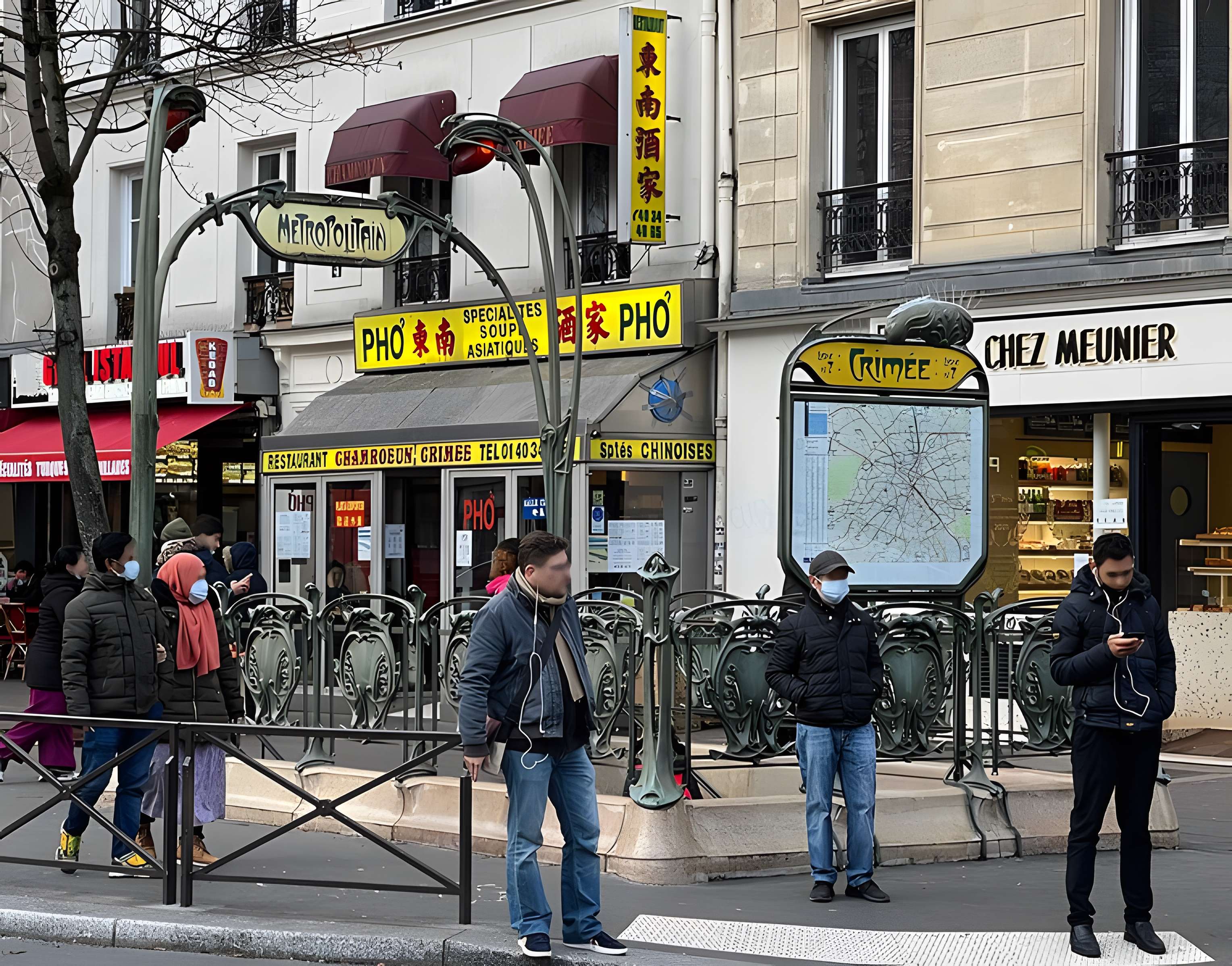 Métropolitain, station Botzaris