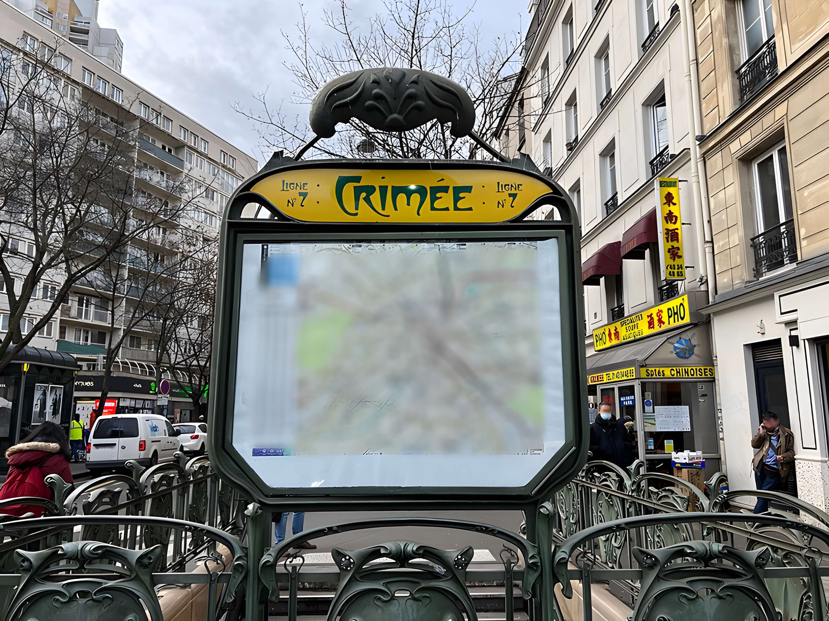 Métropolitain, station Botzaris