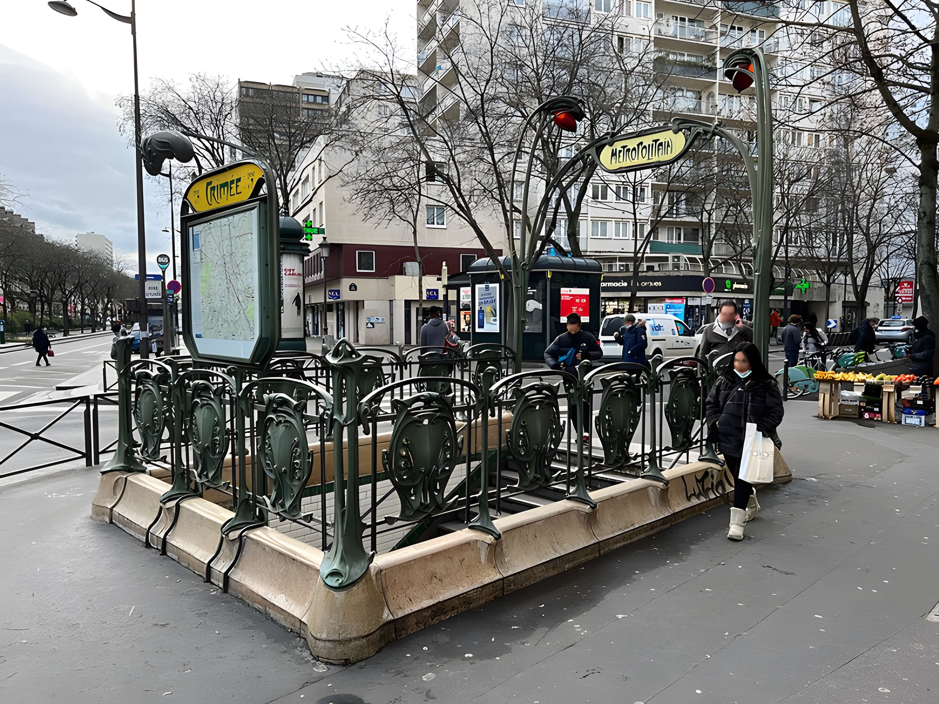 Métropolitain, station Botzaris