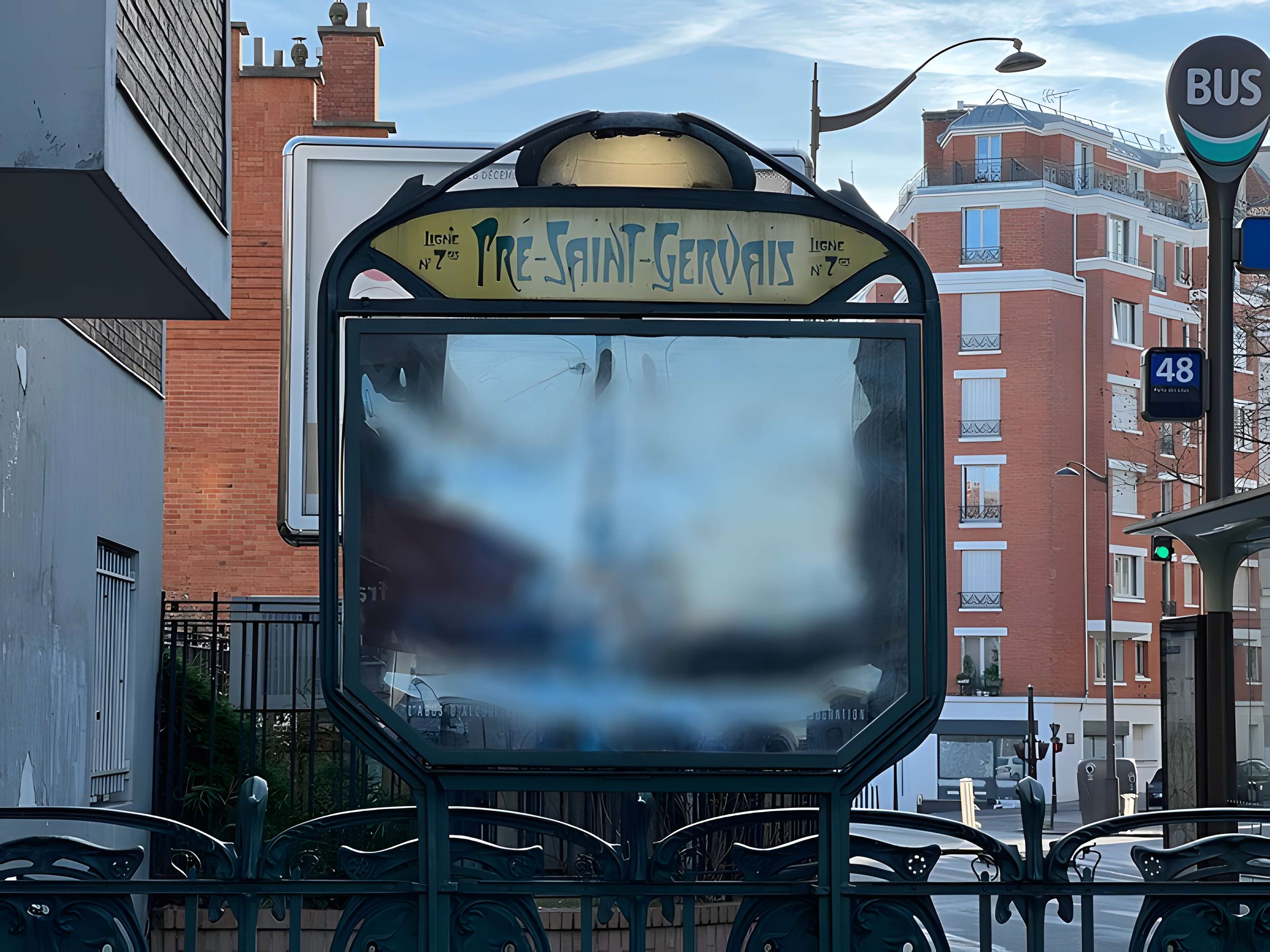 Métropolitain, station Botzaris