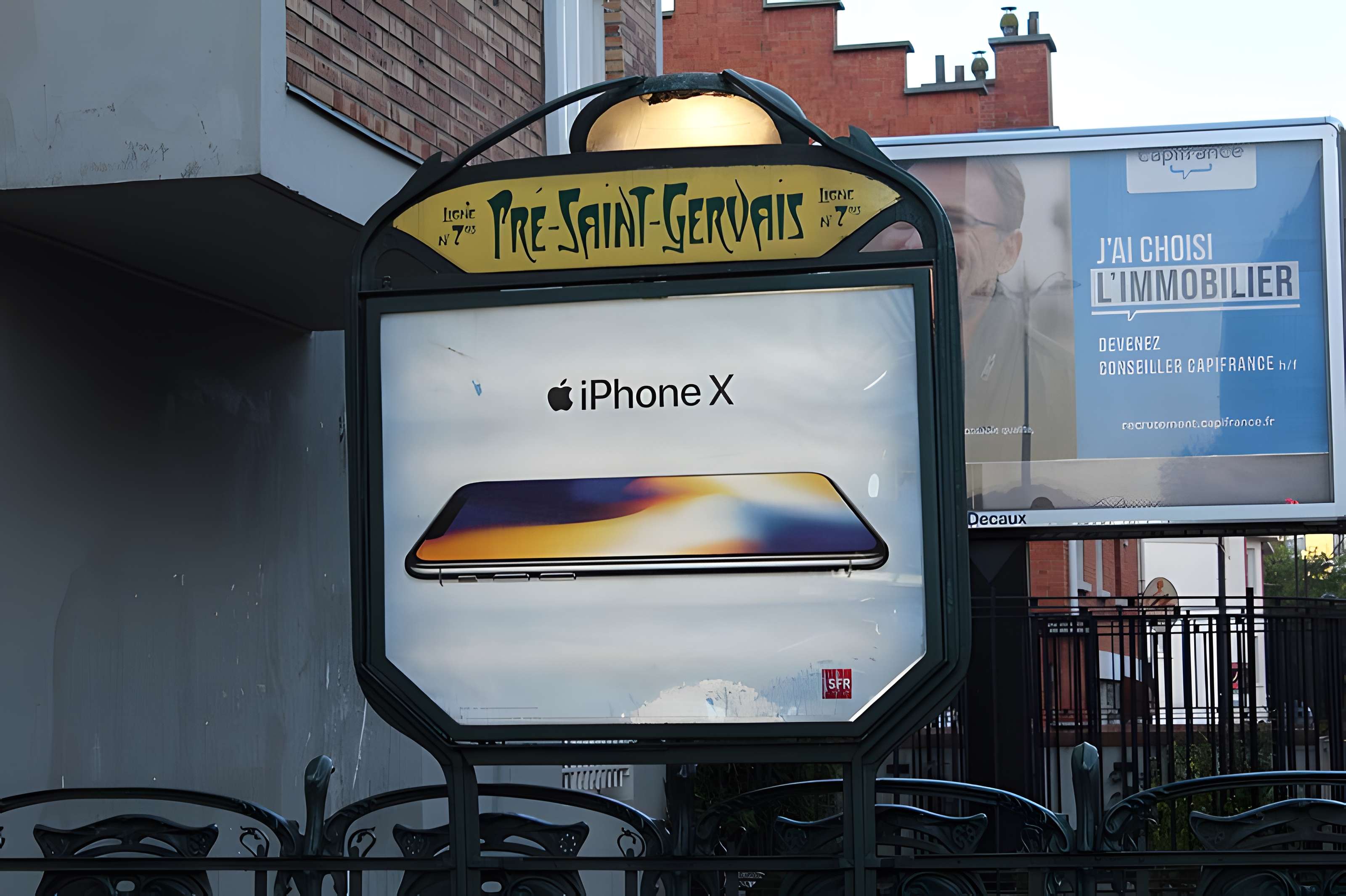 Métropolitain, station Botzaris