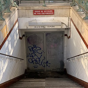 Métropolitain, station Jaurès