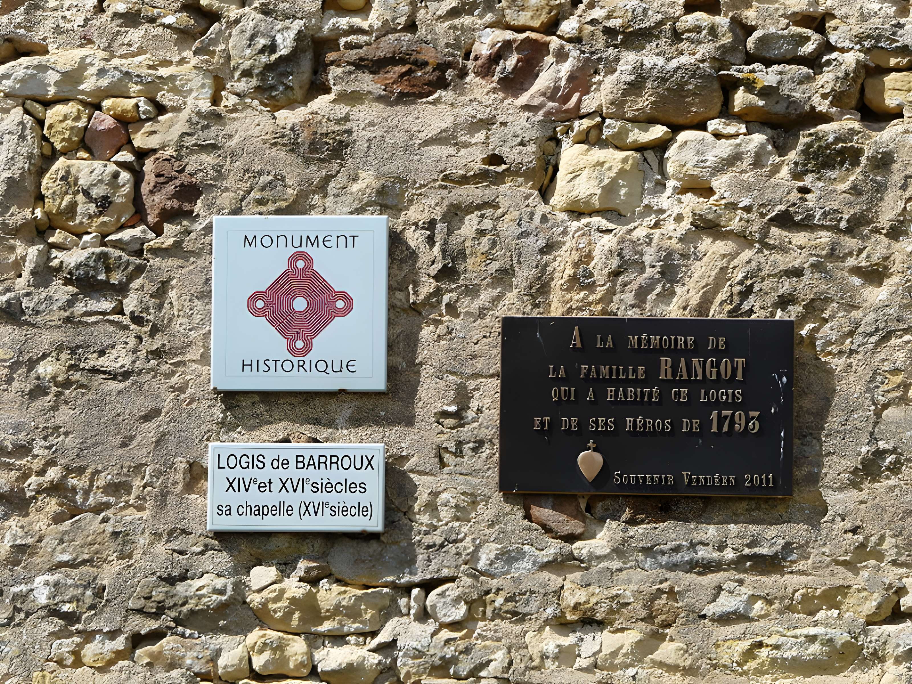 Logis de Barroux à Airvault