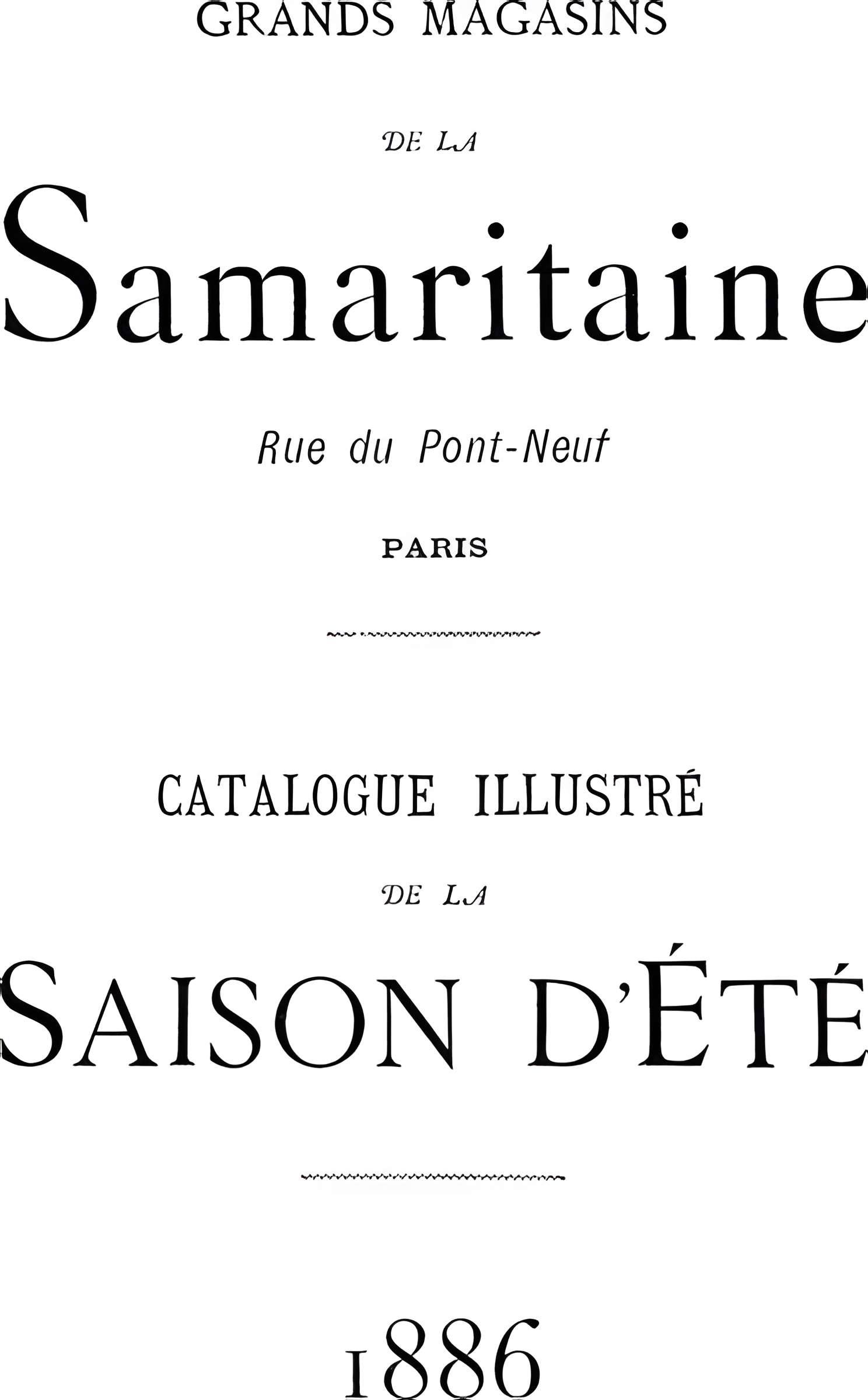 Grands magasins de la Samaritaine