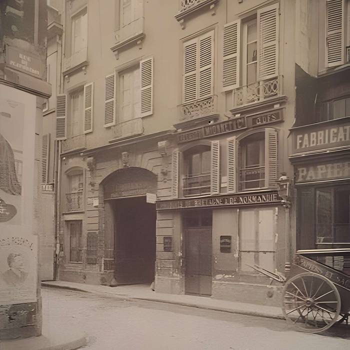 Photo de Immeuble abritant le théâtre des Déchargeurs