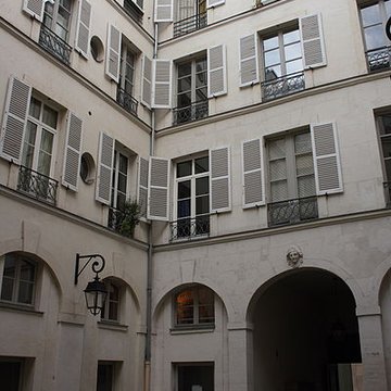 Immeuble abritant le théâtre des Déchargeurs