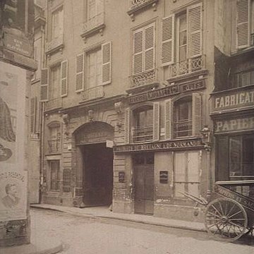 Immeuble abritant le théâtre des Déchargeurs