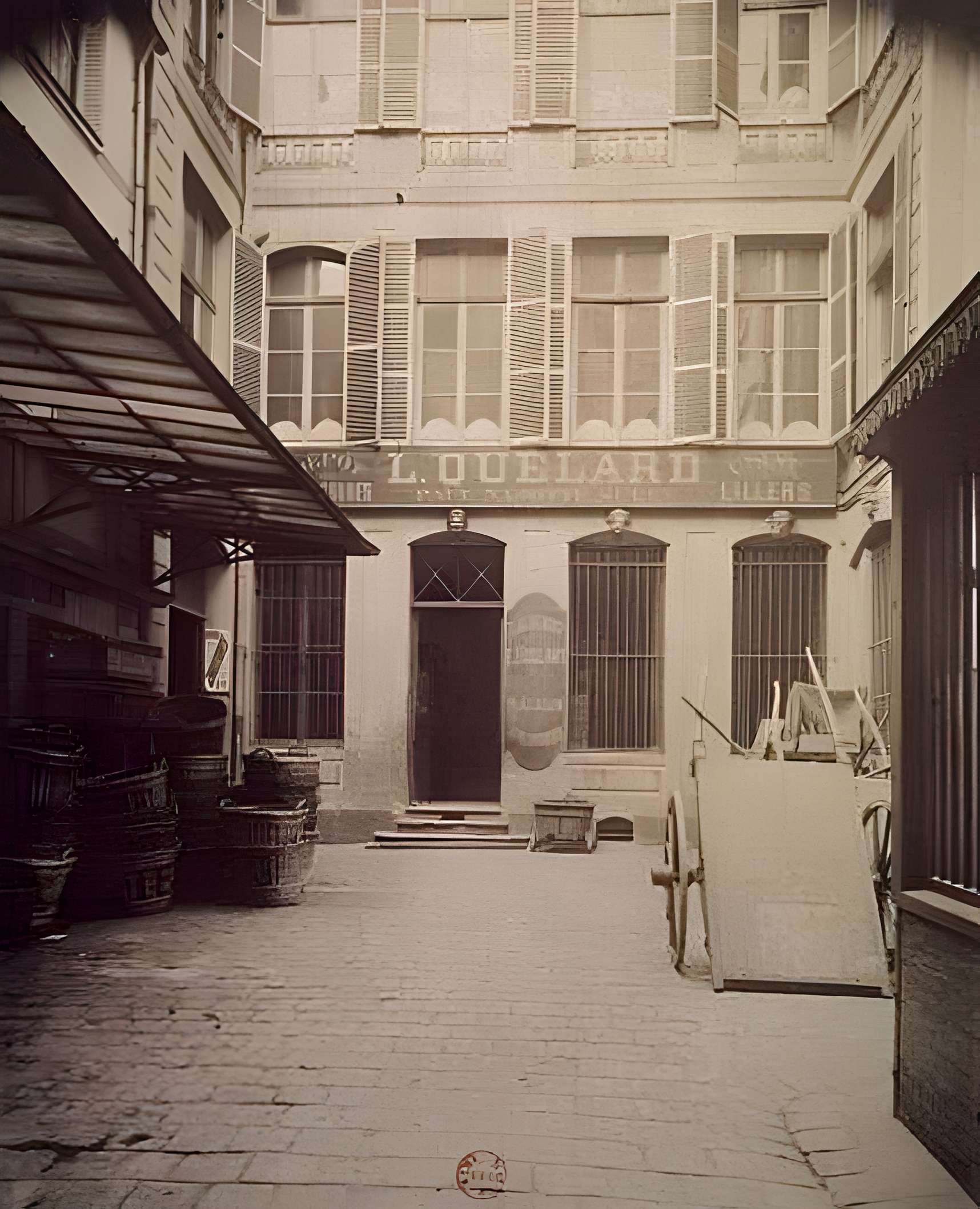 Immeuble abritant le théâtre des Déchargeurs