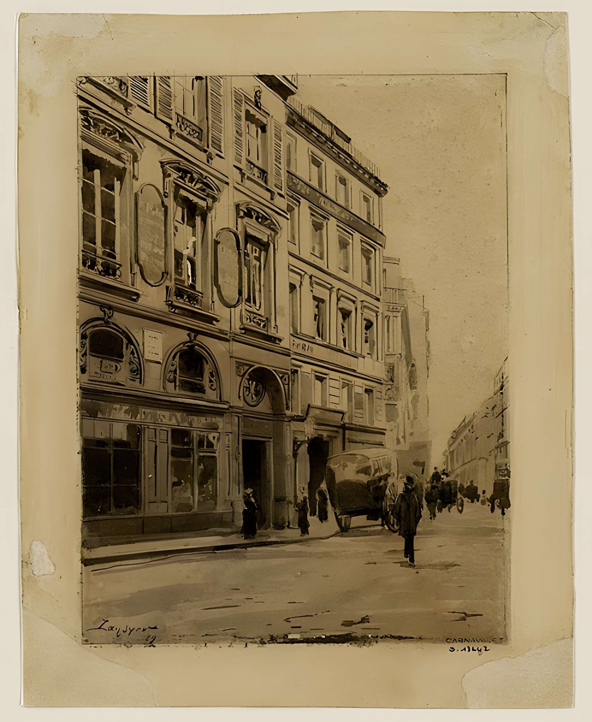 Immeubles (anciens établissements Bricard)