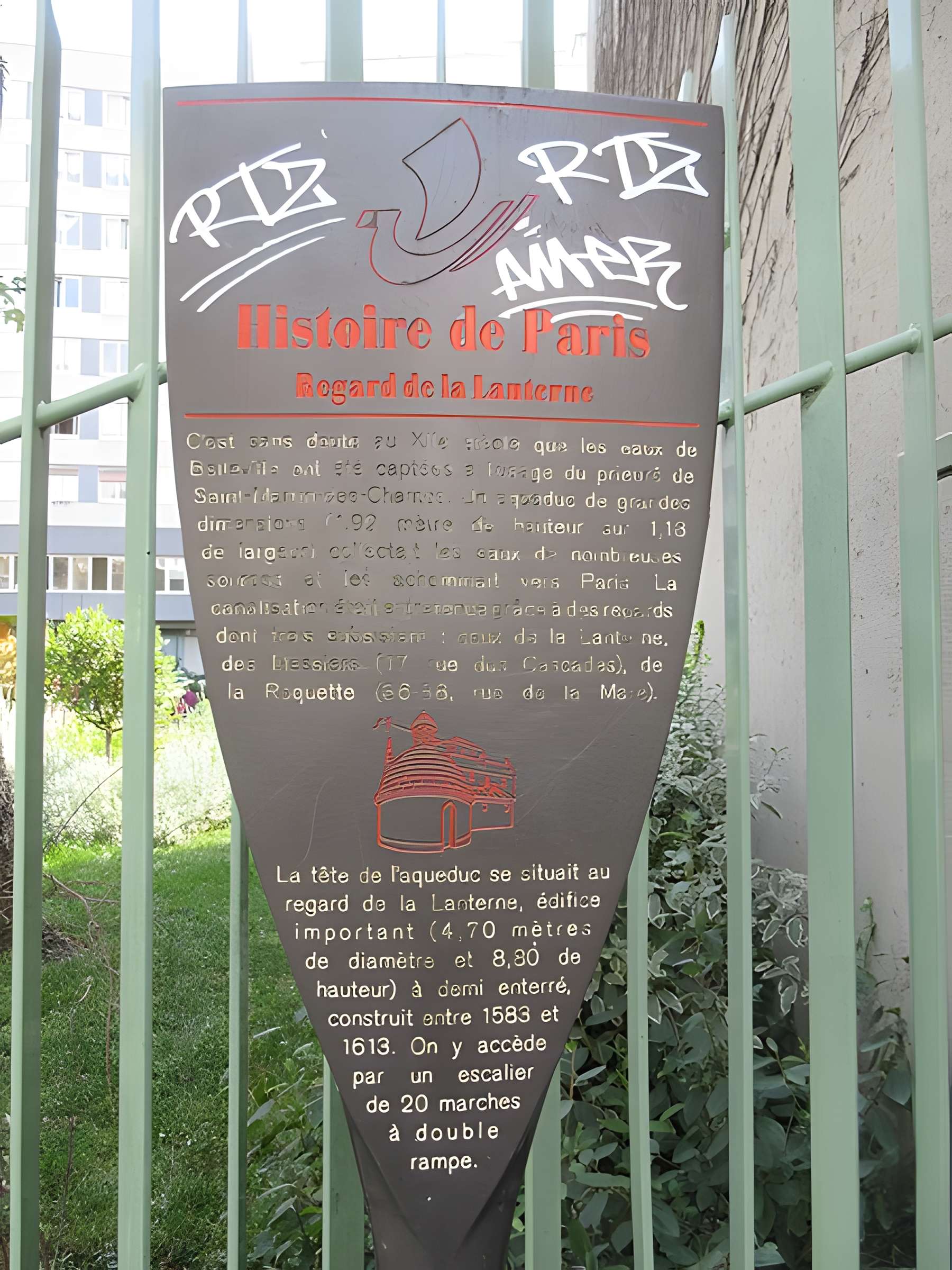 Eaux de Belleville : Regard des Messiers