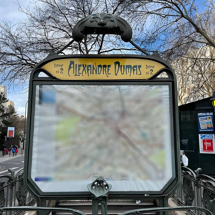 Photo de Métropolitain, station Alexandre-Dumas