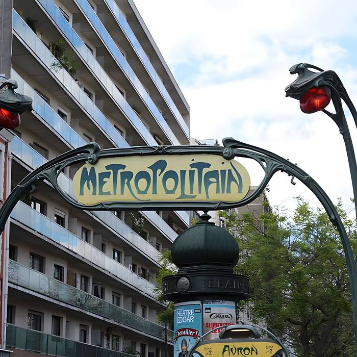 Photo de Métropolitain, station Alexandre-Dumas