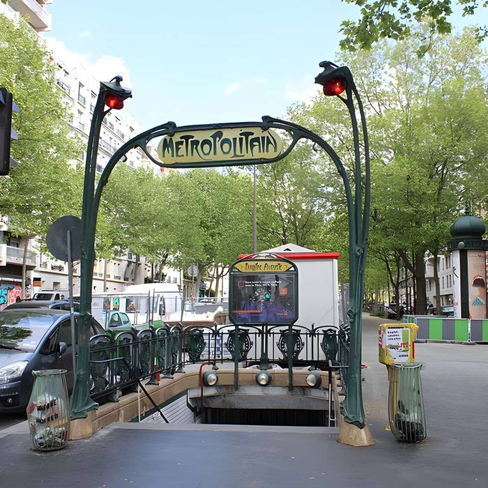 Photo de Métropolitain, station Alexandre-Dumas