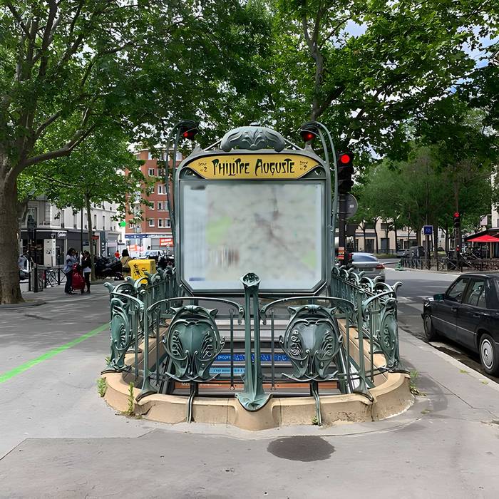 Photo de Métropolitain, station Alexandre-Dumas