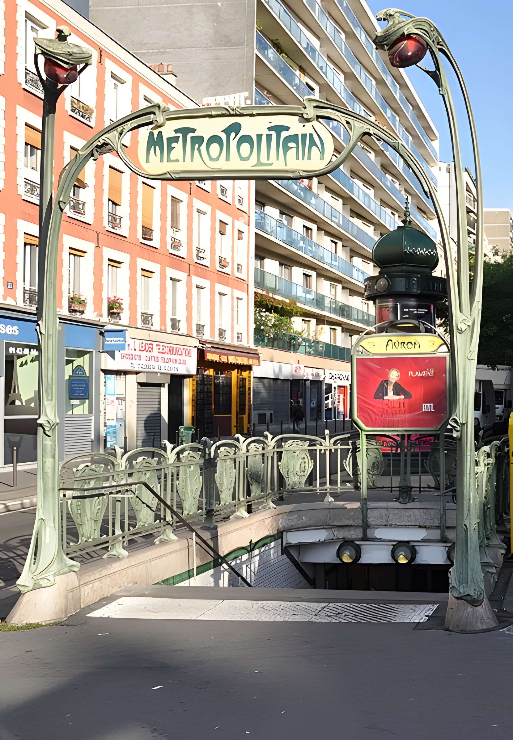 Métropolitain, station Alexandre-Dumas