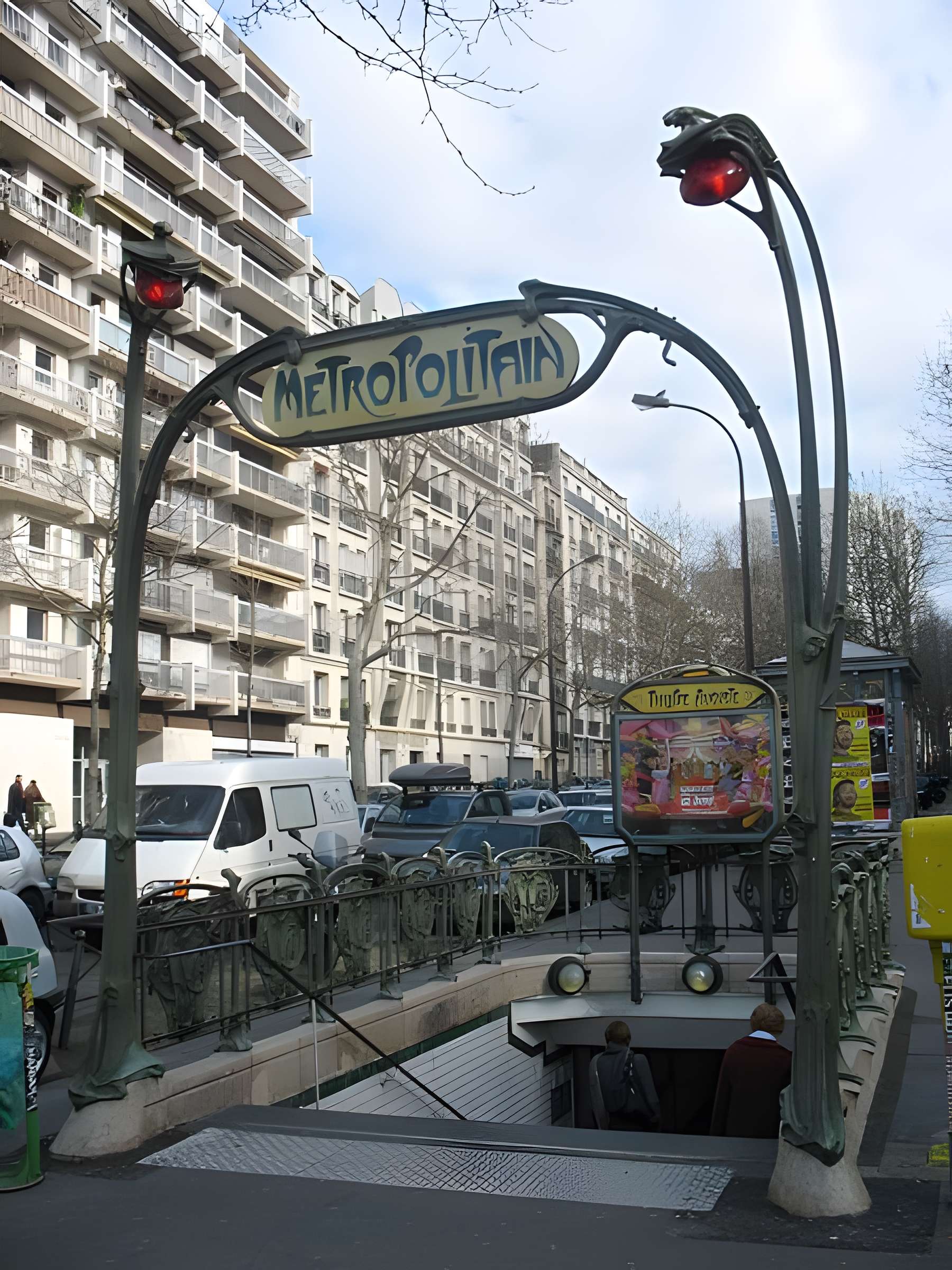 Métropolitain, station Alexandre-Dumas