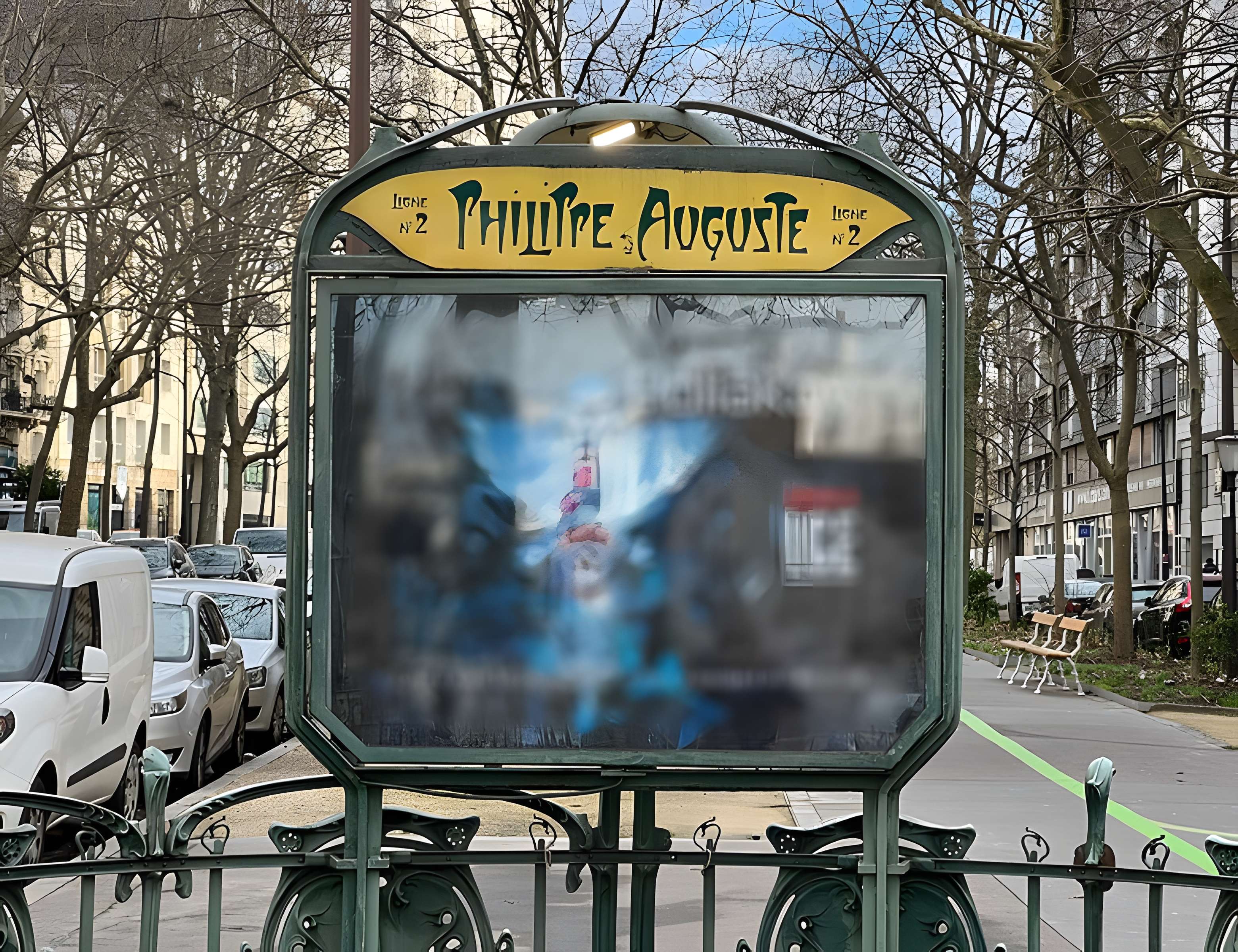 Métropolitain, station Alexandre-Dumas