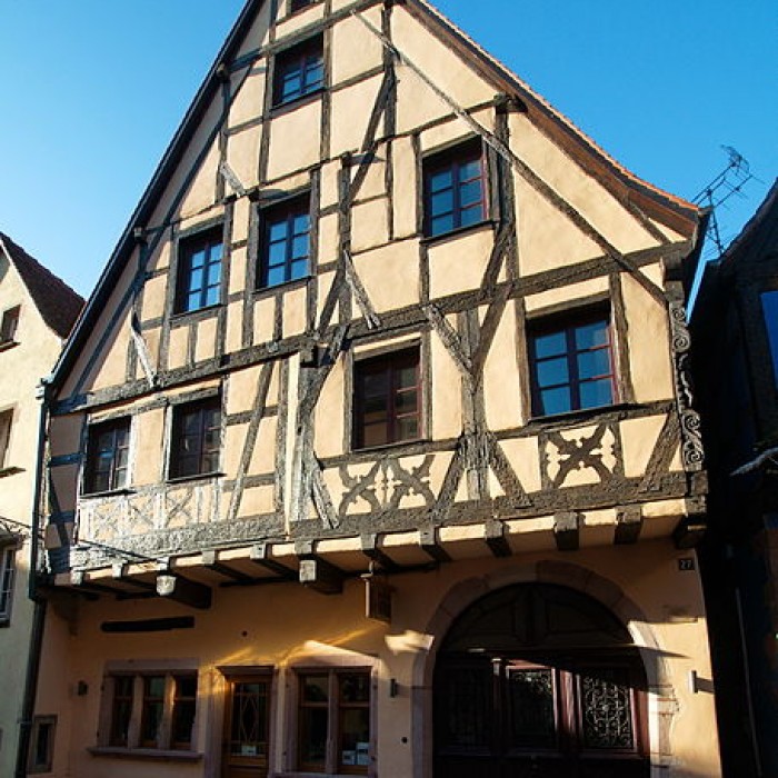 Photo de Maison à lOurs noir à Riquewihr