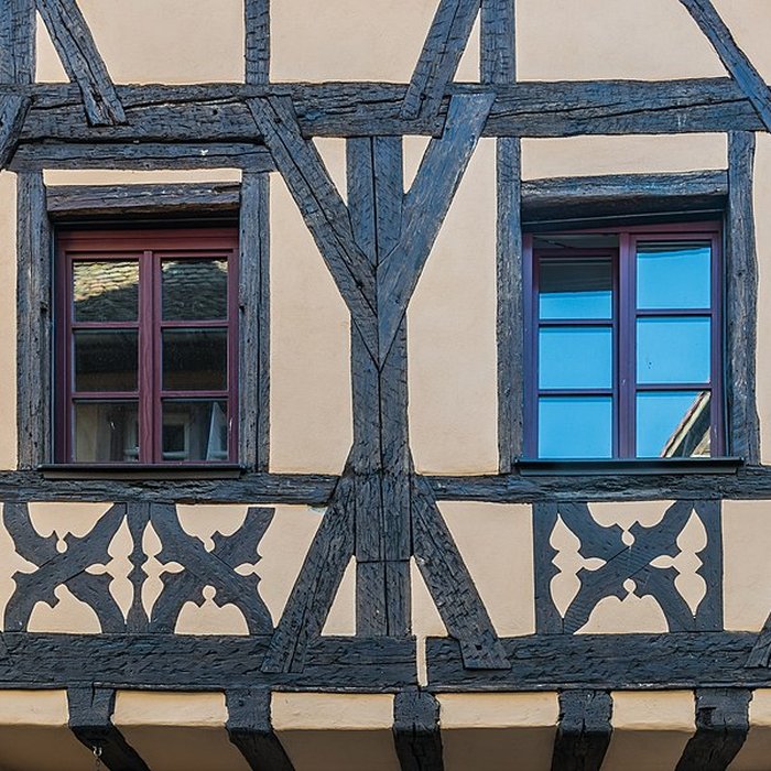 Photo de Maison à lOurs noir à Riquewihr