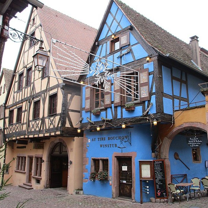 Photo de Maison à lOurs noir à Riquewihr