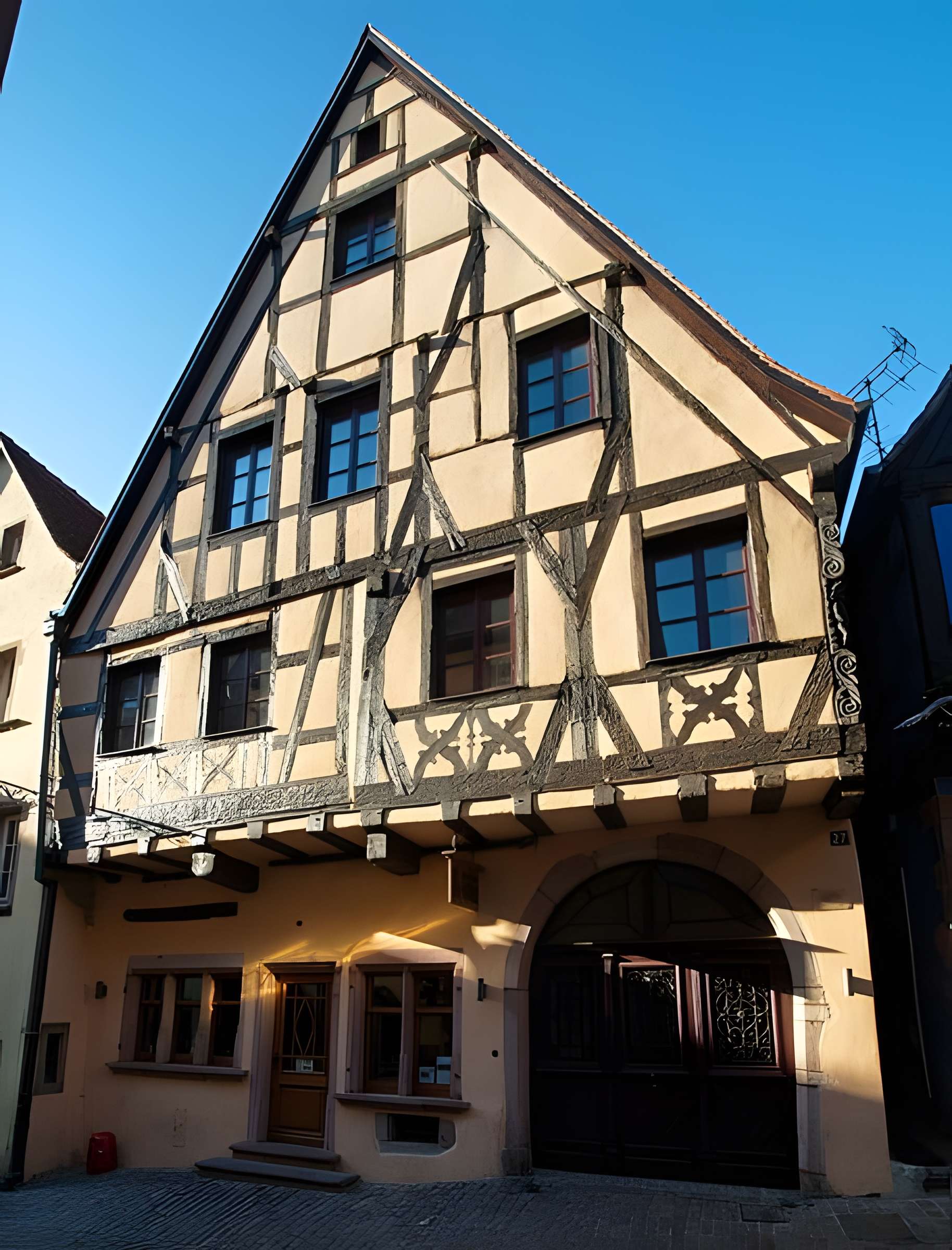 Maison à l'Ours noir à Riquewihr 