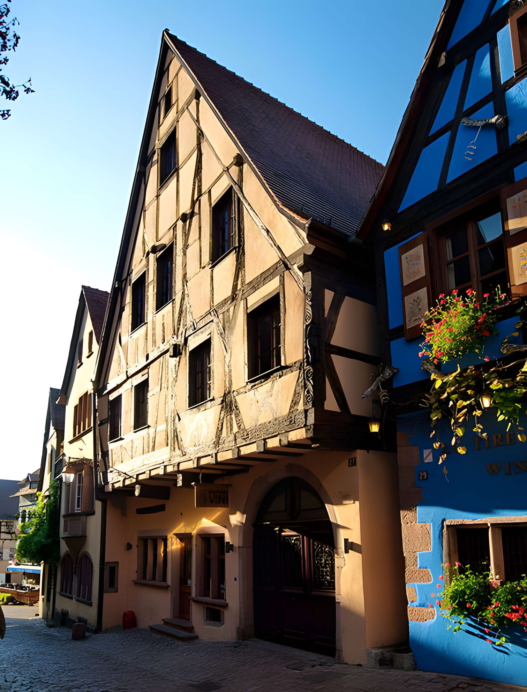 Maison à l'Ours noir à Riquewihr