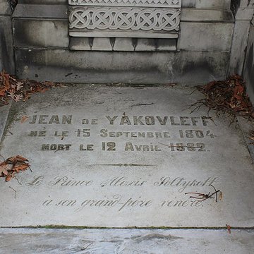 Tombeau d’Yvan Yacovlev