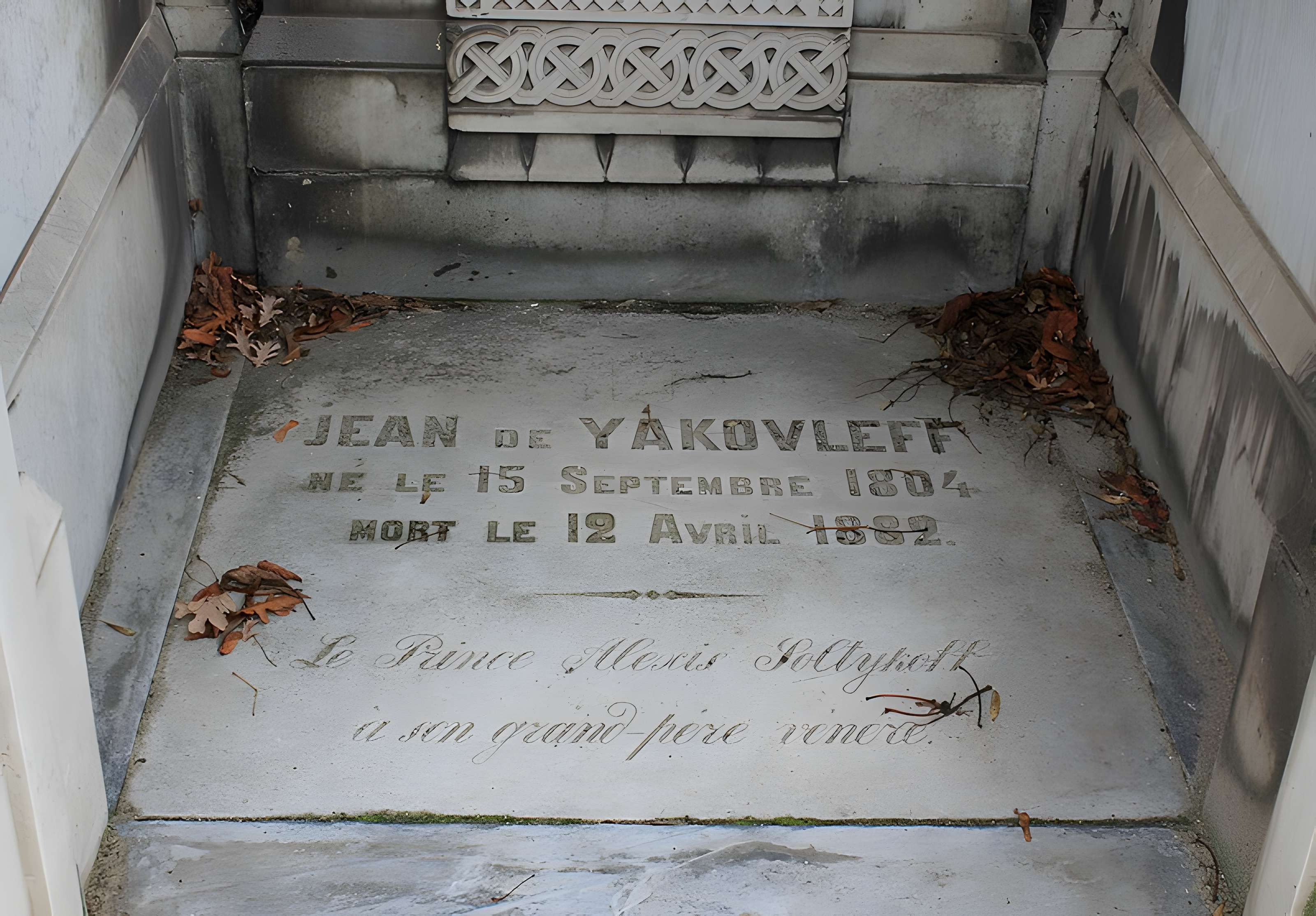 Tombeau d’Yvan Yacovlev
