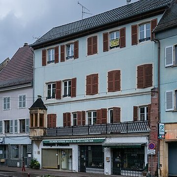 Maison à lOurs noir à Thann