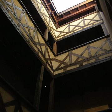 Maison à pans de bois, 54 Rue de la République à Beaujeu