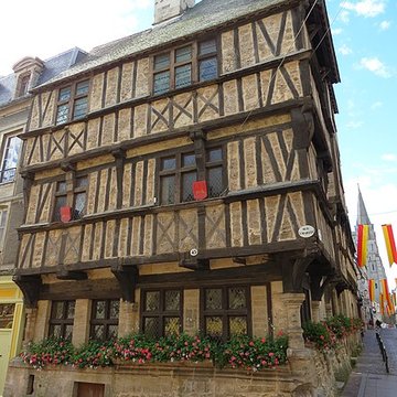 Maison à pans de bois, de la Rue des Cuisiniers à Bayeux